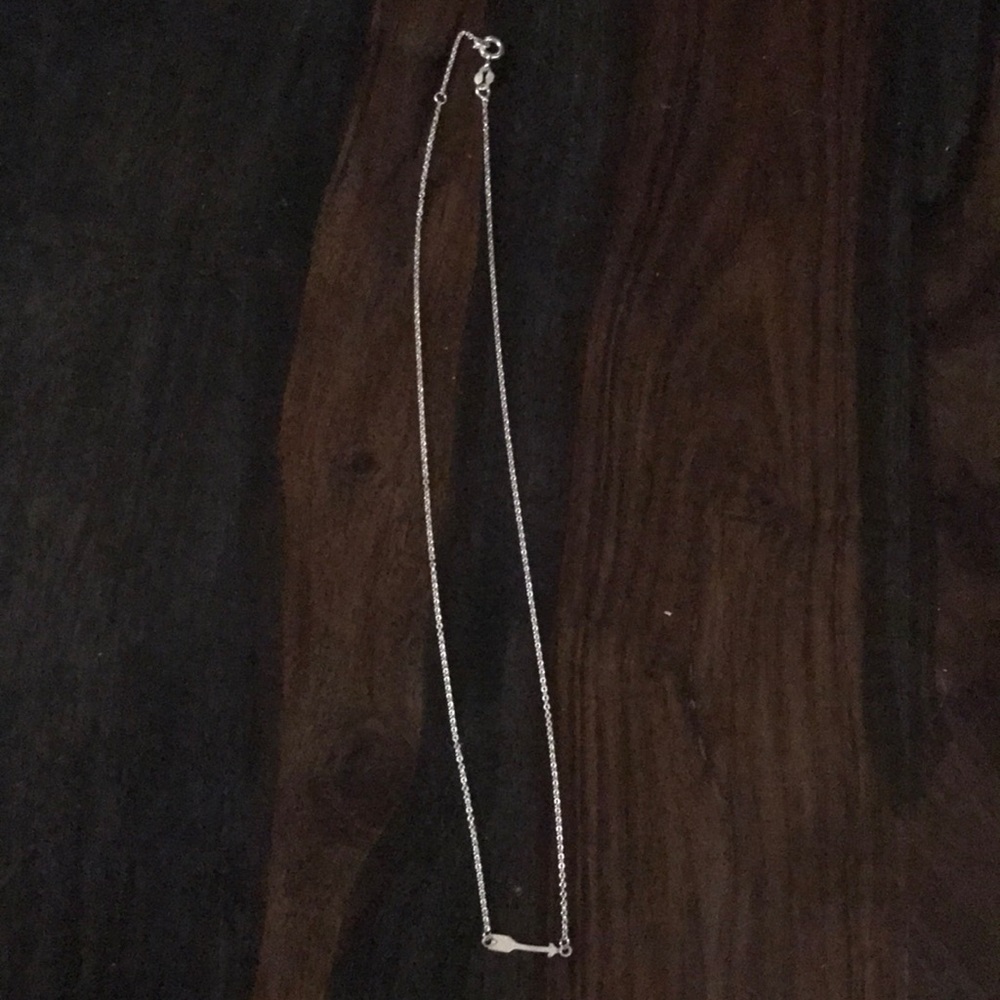 16” silver necklace